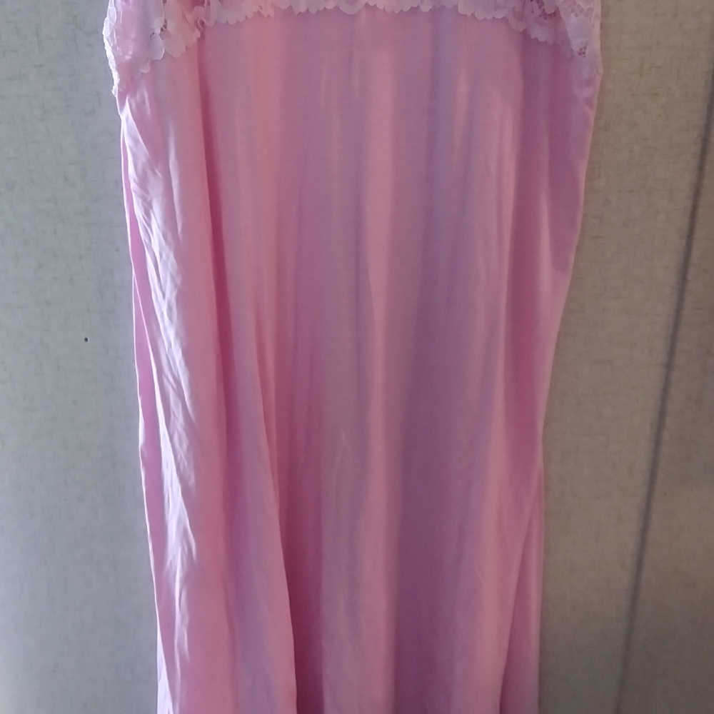 Lacey pink nightie